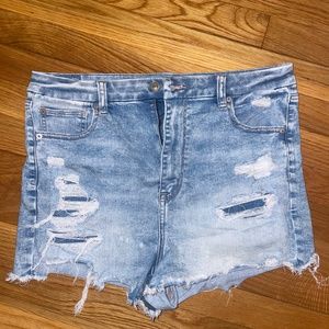 American Eagle Curvy High Rise Shortie Size 14